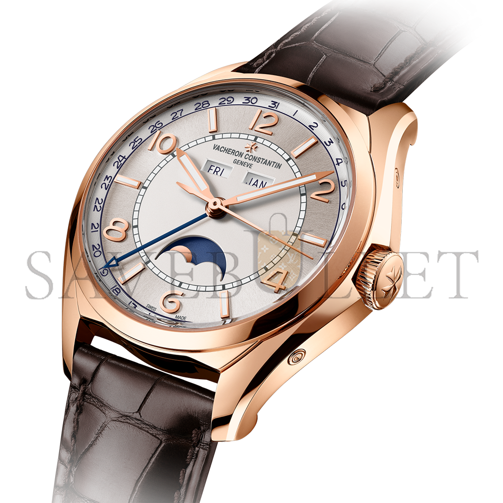 VACHERON CONSTANTIN FIFTYSIX COMPLETE CALENDAR 40 MM PINK GOLD WATCH 4000E/000R-B438 VACHERON CONSTANTIN FIFTYSIX COMPLETE CALENDAR 40 MM PINK GOLD WATCH 4000E/000R-B438